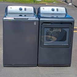 GE XL Capacity 5.0 cuft washer and 7.4 cuft Electric Dryer. Works Perfect. 30 Days warranty