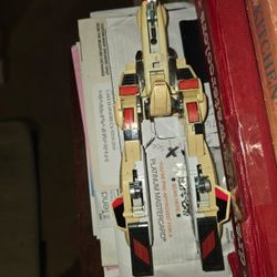 Vintage Bandai Jetfire Transformers Action Figure *INCOMPLETE PARTS OR REPAIR*