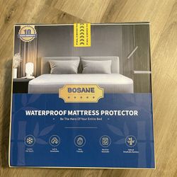 100% Waterproof Mattress Protector Breathable Cooling 3D Air Fabric Mattress Cover 