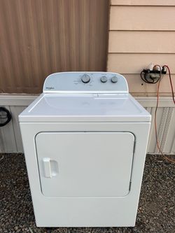 Whirlpool electric dryer