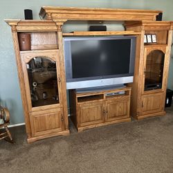 Large 8 Foot Entertainment Center