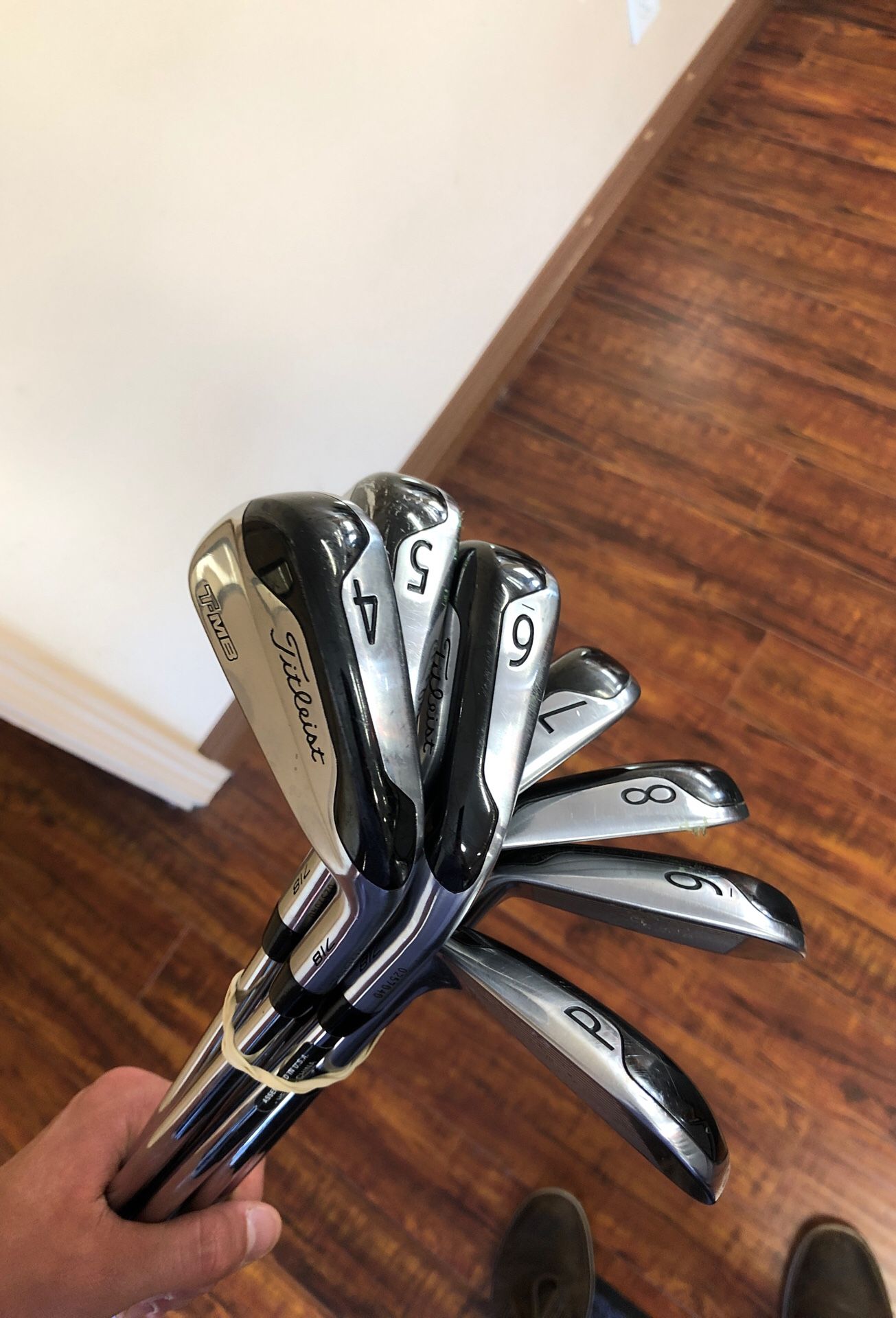 Golf Clubs - Titleist 718 T-MB Irons – Steel (X100 TOUR ISSUE Upgraded Shafts)