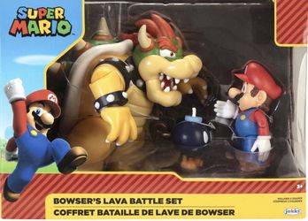 Super Mario Bowsers Lava Set