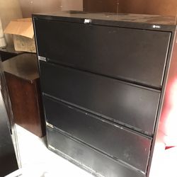 2 Global Brand File Cabinets 