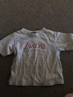 NIKE LAKERS BASKETBALL T-SHIRT: size 2T