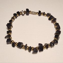 Glittery Clay Stone Bracelet