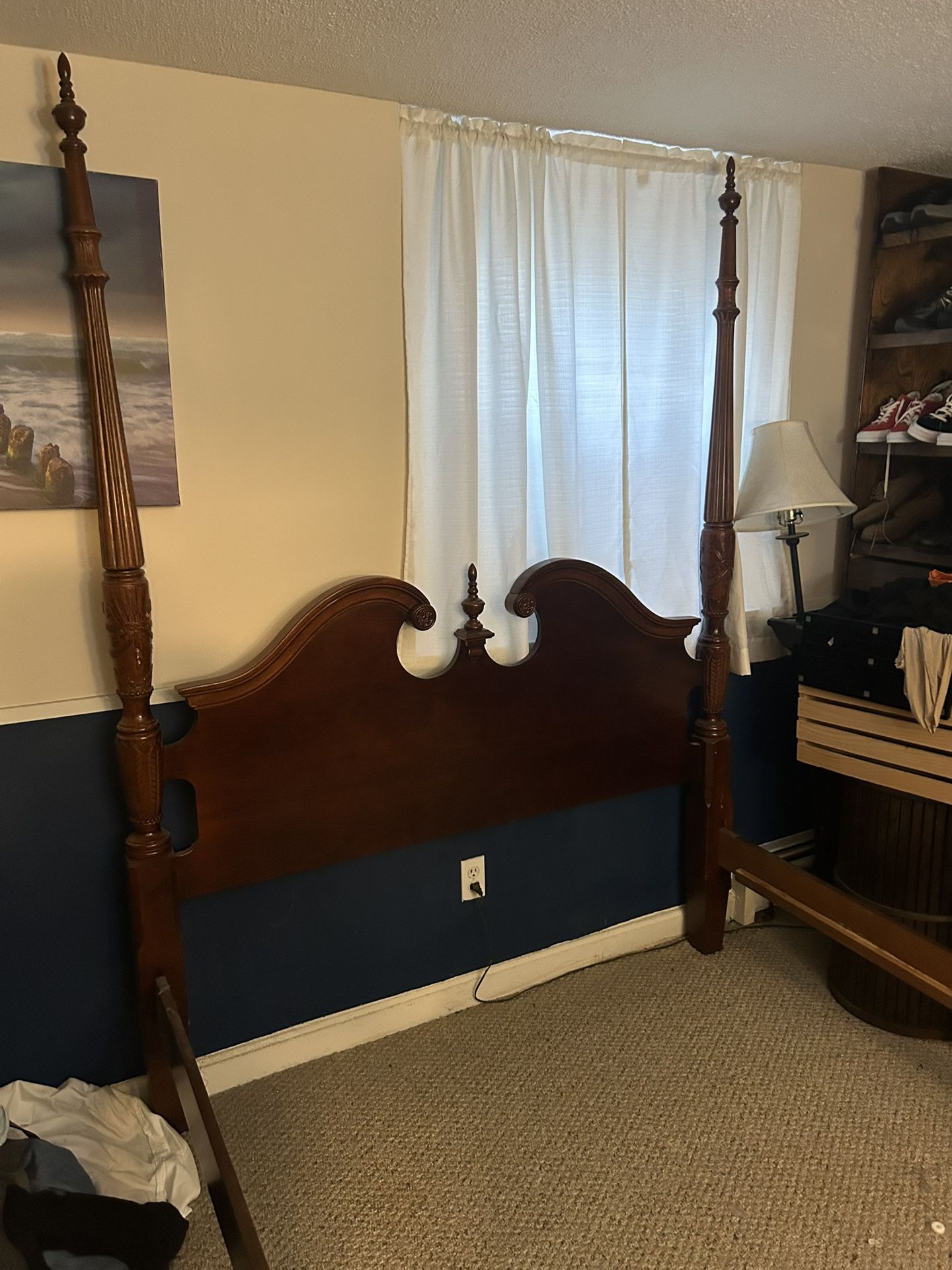 High Post Queen Size Bed Frame