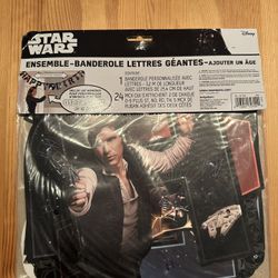 Star Wars birthday Banner Rare