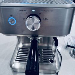 Espresso Machine with 58mm Portafilter & Milk Frother, 20 Bar Compact Expresso Machines for Home, Professional Espresso Coffee Machines for Cappuccino