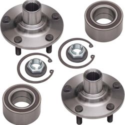 x2 Front Wheel Bearing & Hub for 2010-2013 Ford Transit, 5 Stud Repair kit.