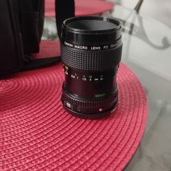 Canon Macro Lens  FD 50 Mm 
