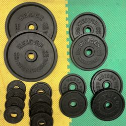 2 Inch Olympic Weight Set With Weight Tree 