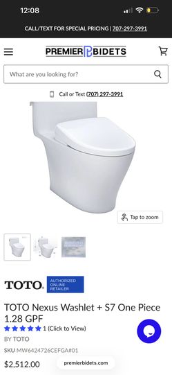 Toto Nexus Washlet +\ Smart Toilet