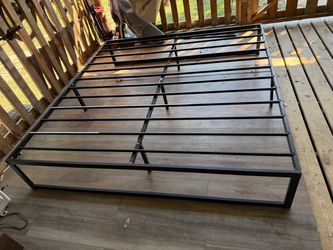 King size metal frame