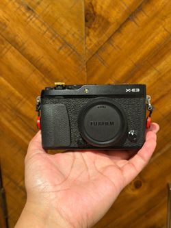 Fujifilm X-E3 Mirrorless Camera Body, Black
