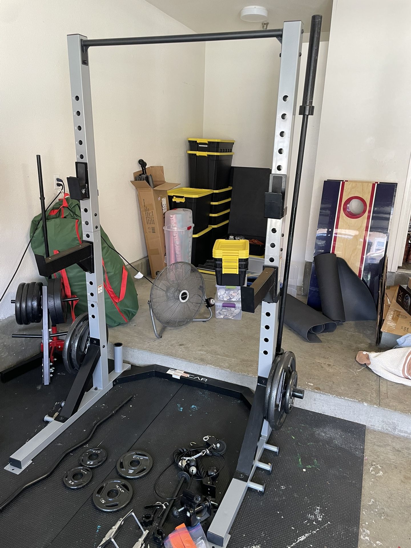 Cap Squat Rack & Accessories