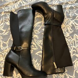 New Black Boots Size 10