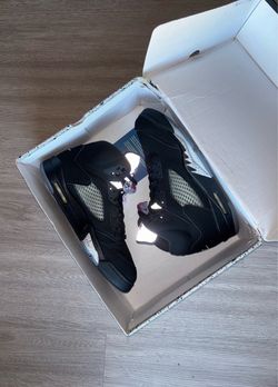 Air Jordan 5 Black Metallic