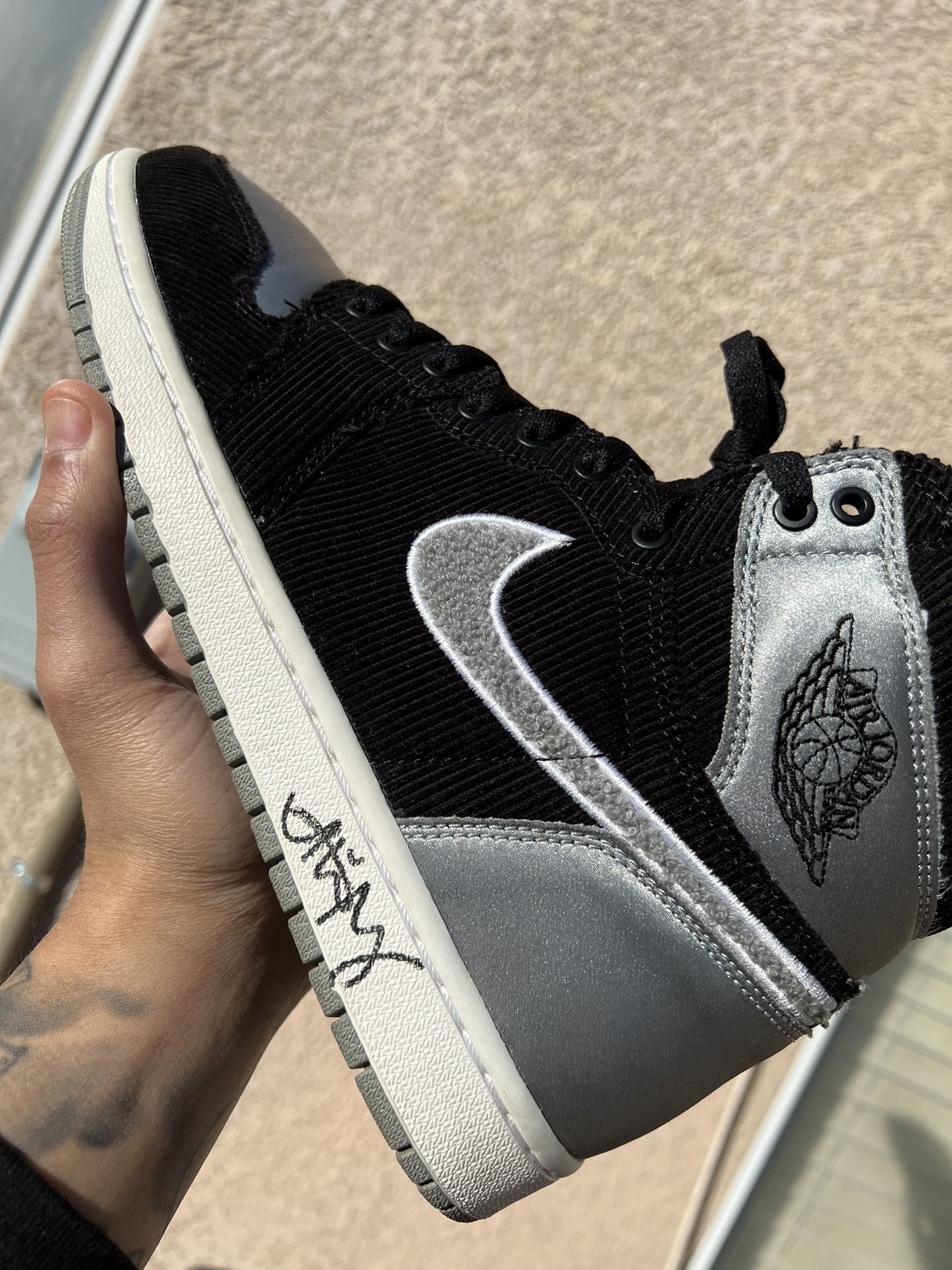 aleali may jordan 1 grey