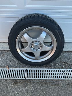 4 Studded wheels and snow tires