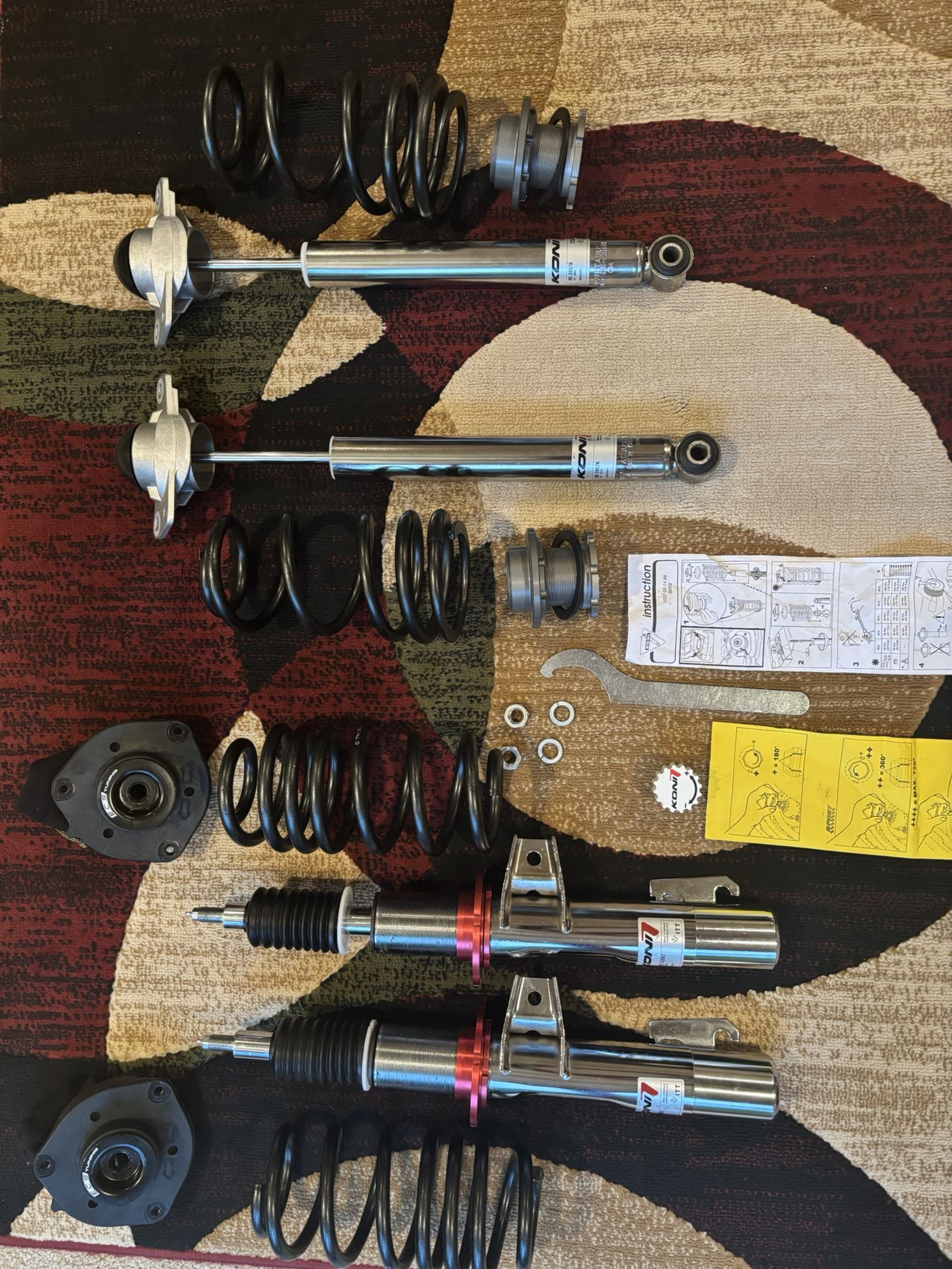 Mk6 GTI Koni 1150 Series Coil Over Kit