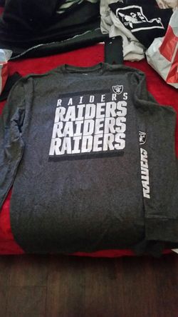 RAIDERS LONG SLEEVE SHIRT!