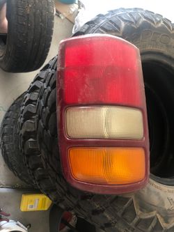 Tail light- passenger side