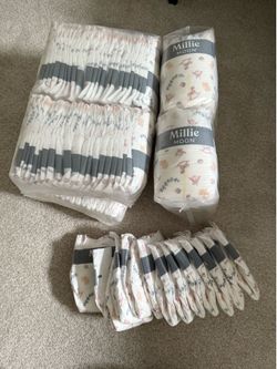 New Millie moon diapers size 1
