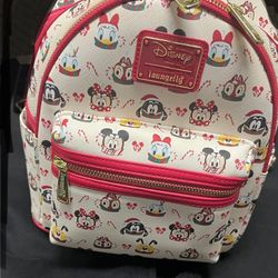 Loungefly X Disney Minnie & Mickey Hot Cocoa Mini Backpack 