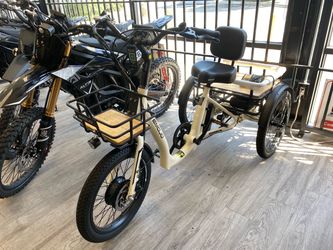 Emojo Bull Ivory Fat Tire 500W/48V Trikes