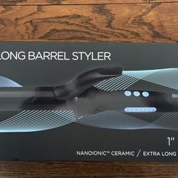 Bio Ionize Long Barrel 1” Curling Iron