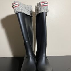 Hunter Original TALL Rain boots  US 9/UK 7