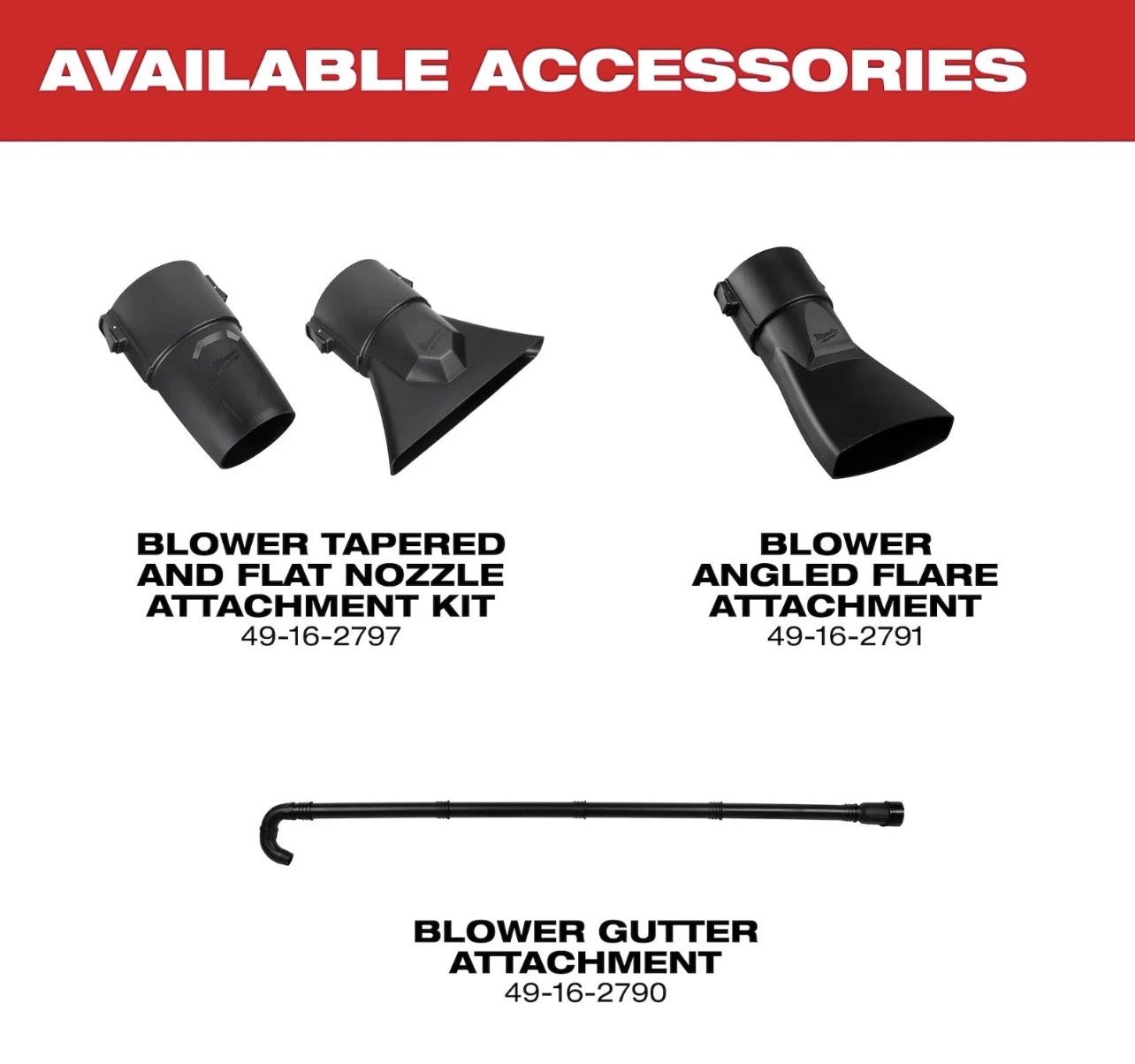 Milwaukee M18 FUEL 120 MPH 500 CFM Cordless Blower Tool Only Model 3017 20