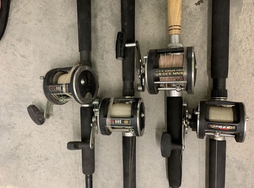 Penn Fishing Rod And Reel Lot for Sale in Dundalk, MD - OfferUp