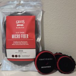 NEW Griot's Garage Microfiber Pads - Auto Detailing Supplies - Info in the Description 