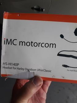 Harley Davidson headset