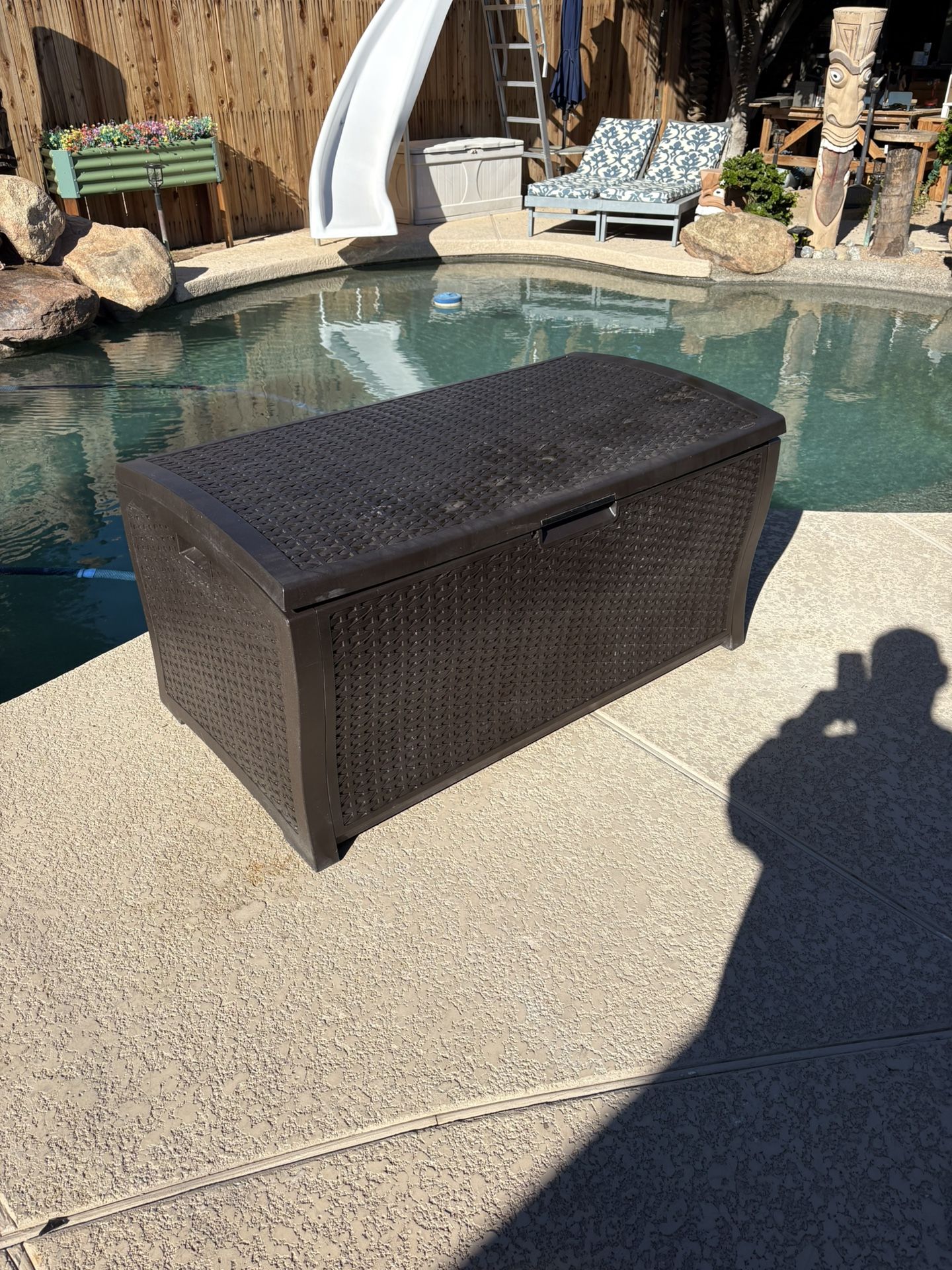 Patio/Pool Storage Bin
