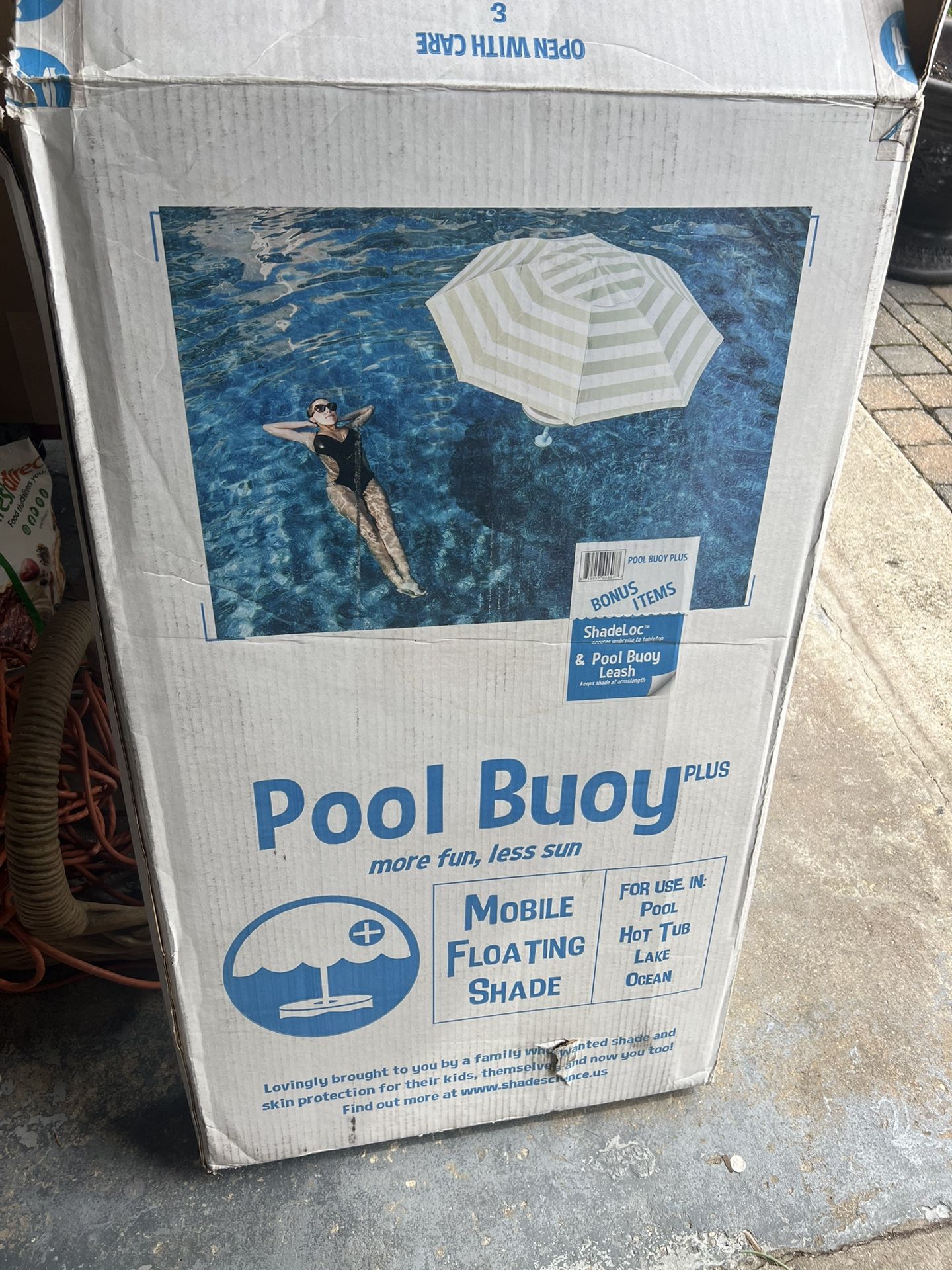 Pool Buoy Floating Pool Umbrella