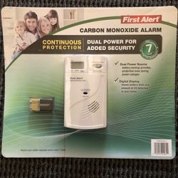 First Alert Carbon Monoxide Alarm 