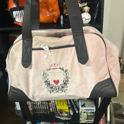 Juicy Couture Pink Duffel Bag 