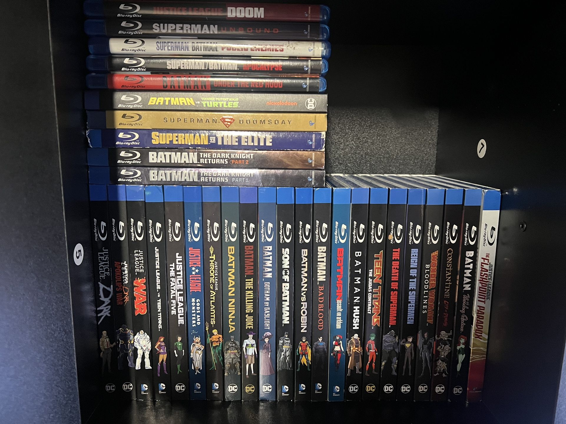 DC ANIMATED FILMS on Bluray