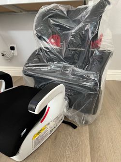 Clek Oobr Booster Seat - White Frame
