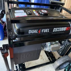 DuroStar 13000 / 10500 -Watt Gasoline/Liquid propane Dual fuel Portable Generator