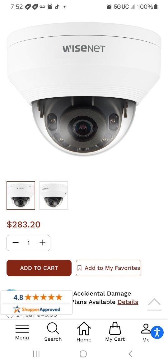 Security Camera Wisenet