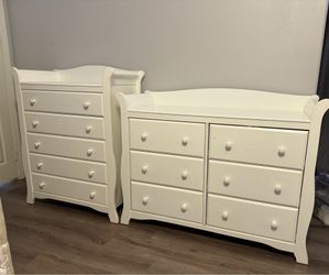 White Dressers