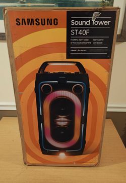 Samsung - MX- ST40F Party Speaker with 160Watts power and rechargeable battery