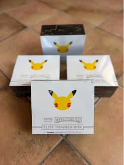Pokemon 25th Anniversary Celebration Elite Trainer Box (ETB)