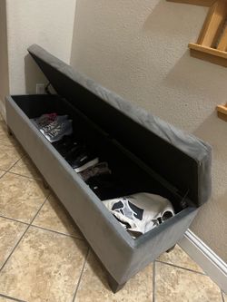 Bench with storage