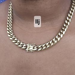 I Deliver I Ship 14k Gold Plated Chain