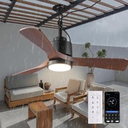 Brand New 42" Outdoor Ceiling Fan with Light